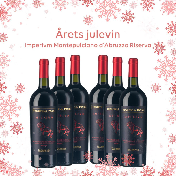 6 fl rets julevin "Imperium" Montepulciano d'Abruzzo Riserva DOC