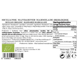 Marmellata di Mandarino Bio .Mandarin marmelade 