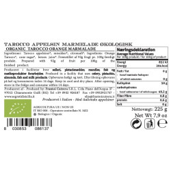 Marmellata di Arancia di Sicilia Tarocco Bio -Tarocco blodappelsin marmelade 