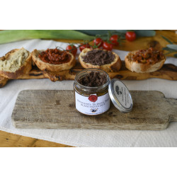 Bruschetta di Olive Nere - Bruschetta tapenade af sorte oliven
