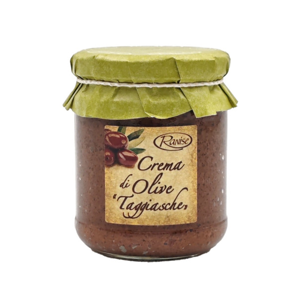 Oliventapenade af Taggiasca-oliven - Crema di Olive Taggiasca