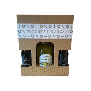 Gaveske med Limoncello, Prosecco & tonic