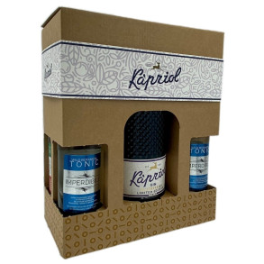 Gaveske med Kapriol Blueberry Gin 40,7% + 4 tonic