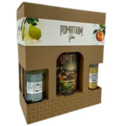 Gaveske med Pomatium Gin 42,3% + 4 tonic