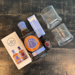 Gavepakke med Gladstone Axe Whisky &amp; glas