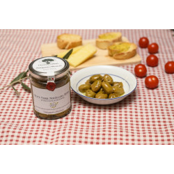 Olive Verdi in Salamoia Nocellara dell'Etnea  - Hele grnne oliven