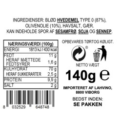 Ciappe Ligure med Havsalt   