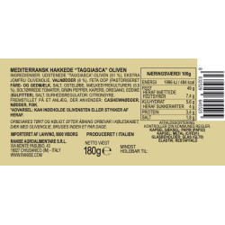  Battuto di olive Taggiasca Mediterraneo - Hakket oliven m/ Feta &amp; Valn�dder