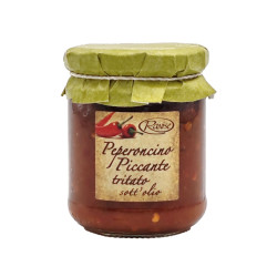  Peperoncino Piccante tritato sott'olio�- Hakket chili i olie