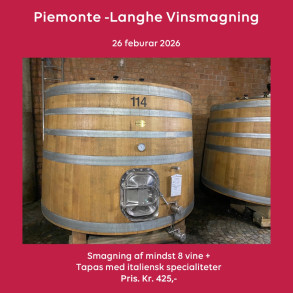 Piemonte - Langhe Vinsmagning � 26. februar 2026