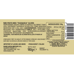 Pesto Rosso con olive Taggiasca