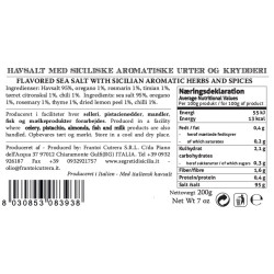 Sale Marino per Carne &amp; Pesce -  Havsalt til kd &amp; fisk 