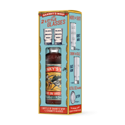 Gaveske Shanky's Whip + 2 shotglas