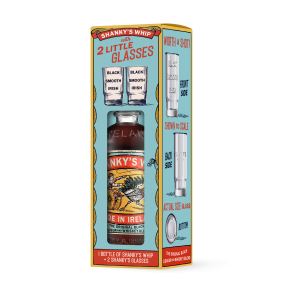 Gaveske Shanky's Whip + 2 shotglas