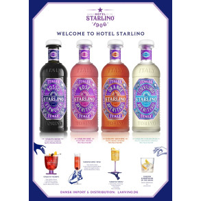 Plakat STARLINO 4 fl 50x70 cm