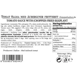 Sugo alla Norma con Melanzane 290 gr-Frdig tomat salsa med auberginer