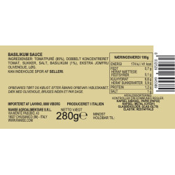 Sugo al Basilico � Tomat sauce m. basilikum
