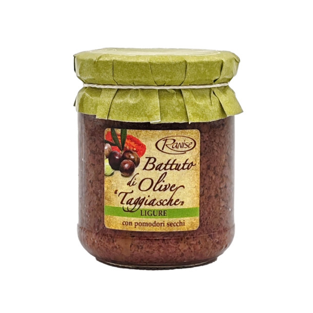 Battuto di olive Taggiasca - Hakket oliven m/krydderi