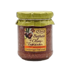  Battuto di olive Taggiasca Mediterraneo - Hakket oliven m/ Feta &amp; Valn�dder