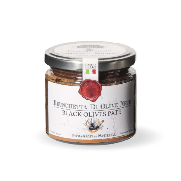 Bruschetta di Olive Nere - Bruschetta tapenade af sorte oliven