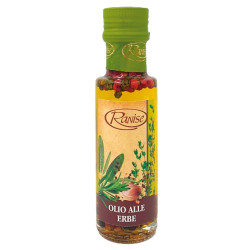 Aromatisk Olivenolie "Liguriske urter" 0,10 lt.