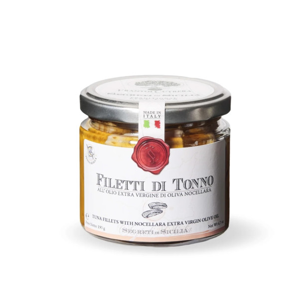 Filetti di Tonno All'olio Ex. Vergine di Oliva -Tunfileter