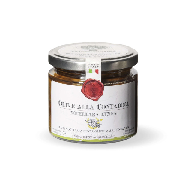 Olive Nocellara dell'Etnea Contadina-Grnne Nocellara oliven