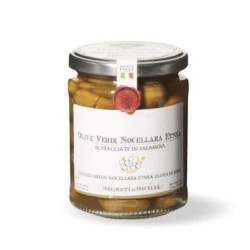 Olive Verdi in Salamoia Nocellara dell'Etnea  - Hele grnne oliven