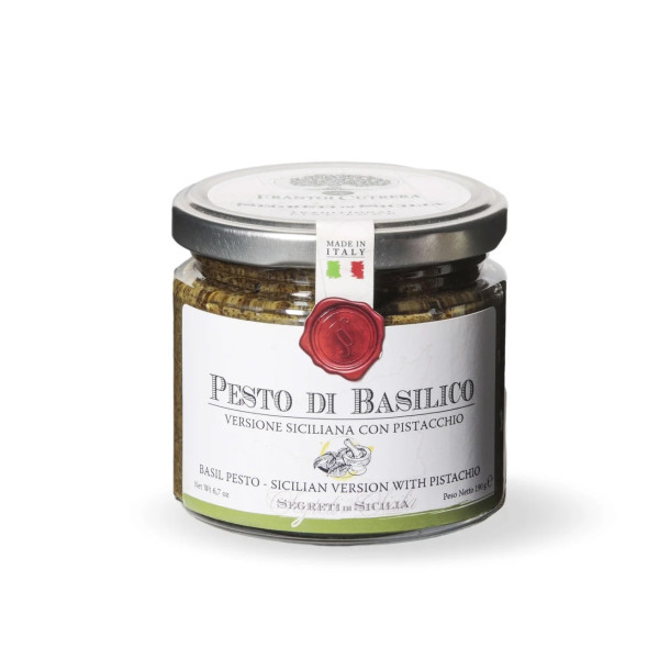 Pesto di Basilico Siciliano -Basilikum pesto