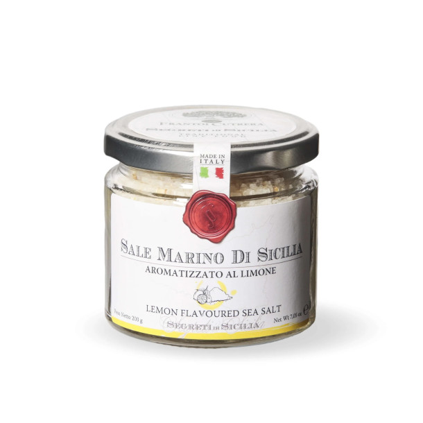 Sale Marino di Sicilia al Limone -Havsalt med citronsmag 