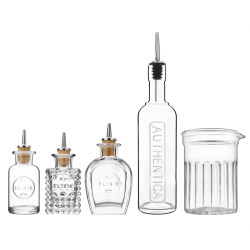 Mixology flasker og mixerglas st 5 dele