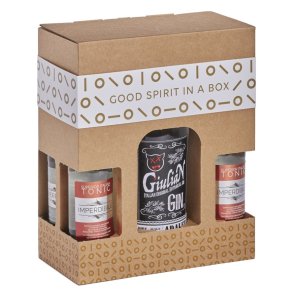 Gaveske med GiuliaN Gin Adalet + 4 Tonic