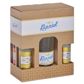 Gaveske med Kapriol LEMON & BERGAMOT Gin + 4 Tonic