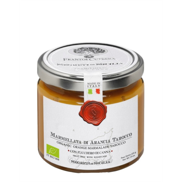 Marmellata di Arancia di Sicilia Tarocco Bio -Tarocco blodappelsin marmelade 