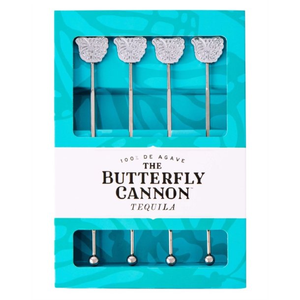 Butterfly Cannon Tequila - Cocktail Stirrers