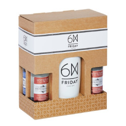 Gaveske med Friday Chic Gin + 4 Tonic 