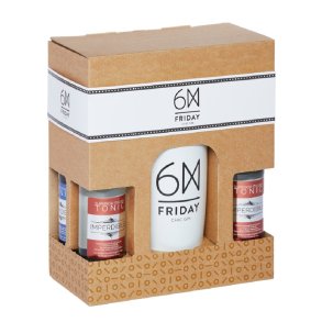 Gaveske med Friday Chic Gin + 4 Tonic 