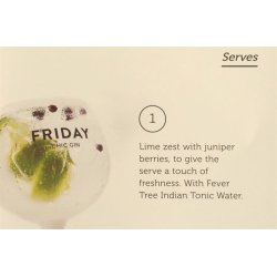 Gaveske med Friday Chic Gin + 4 Tonic 