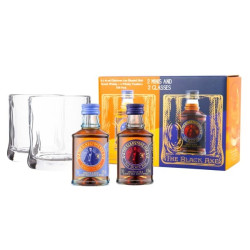 Gladstone Axe - mini gaveske m/ miniaturer og 2 glas