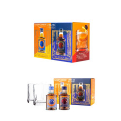 Gladstone Axe - mini gaveske m/ miniaturer og 2 glas