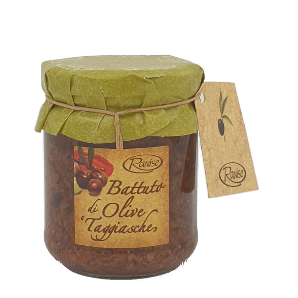 Battuto di olive Taggiasca - Hakket oliven m/krydderi