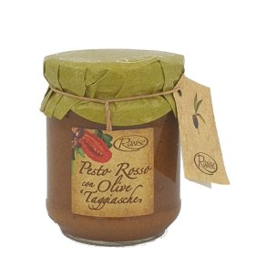 Pesto Rosso con olive Taggiasca