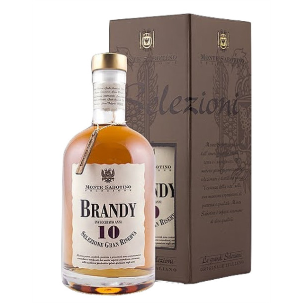 "Monte Sabotino" Brandy 10 rs 40%, 70 cl.